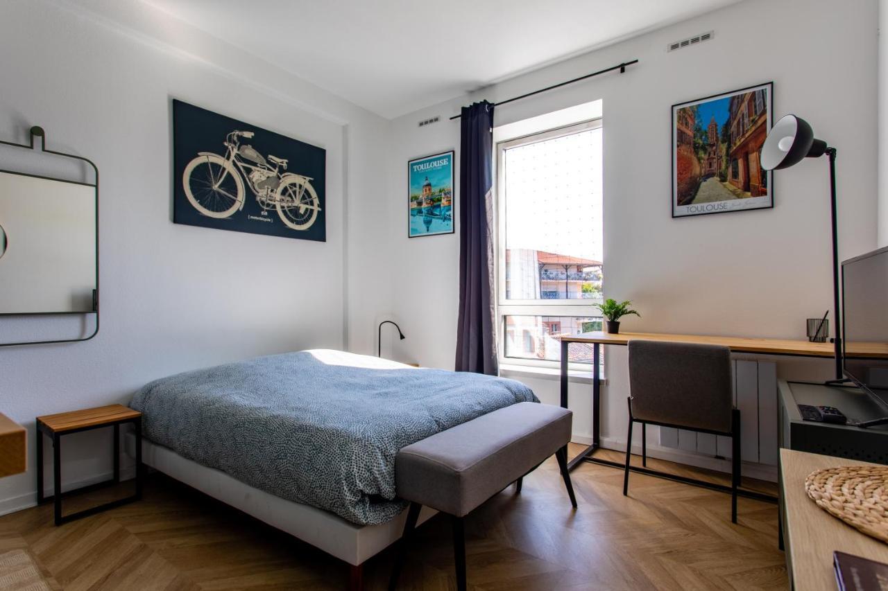 Cocon Moderne Compans Caffarelli - Metro, Charme & Confort Toulouse Exteriör bild