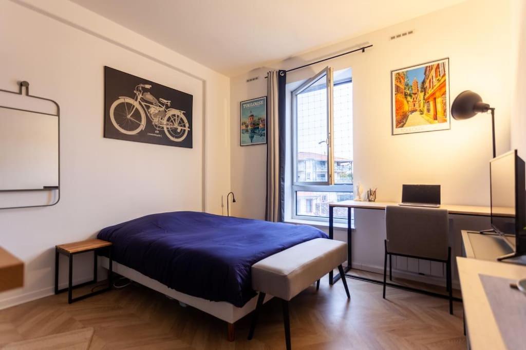 Cocon Moderne Compans Caffarelli - Metro, Charme & Confort Toulouse Exteriör bild